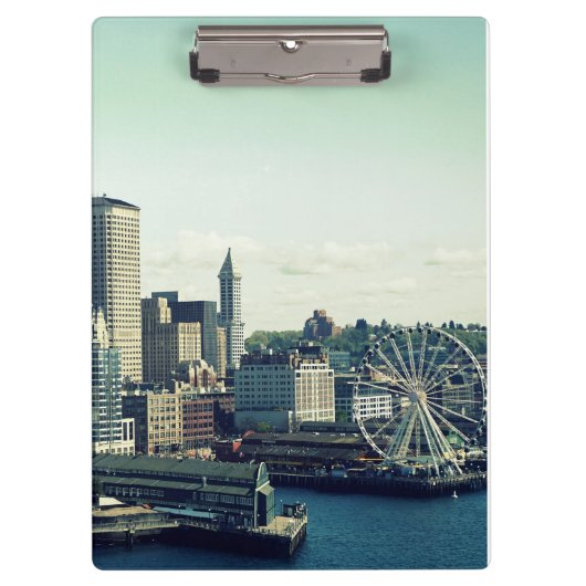 Porte-bloc Horizon de Seattle (Devant)