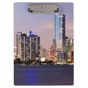 Porte-bloc Horizon des Etats-Unis, la Floride, Miami au