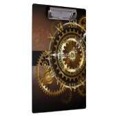 Porte-bloc Horloge Steampunk avec des engrenages anciens (Swatch)