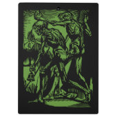 Porte-bloc Horreurs sans fin des mineurs morts pour Halloween (Dos)