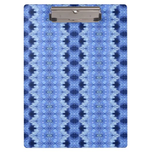 Porte-bloc Hy Blue Ikat 8 (Devant)