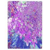 Porte-bloc Hydrangea Élégant Violet et Bleu Limelight (Dos)