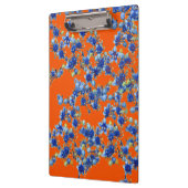 Porte-bloc hydrangea orange et bleu (Gauche)