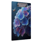 Porte-bloc Hydrangeas Floral Purple et Bleu (Swatch)