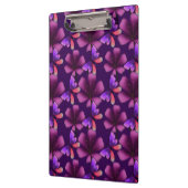 Porte-bloc Hyper-Bloom Papillon Violet : Floral foncé (Gauche)