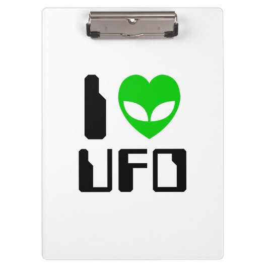 Porte-bloc I Alien Heart UFO (Devant)