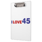 Porte-bloc I Love 45 (Gauche)