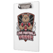 Porte-bloc I love football (Gauche)