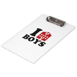 Porte-bloc I Love Hotel Boys
