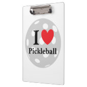 Porte-bloc "I Love Pickleball" (Gauche)