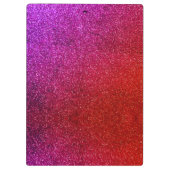 Porte-bloc I love you chic pink glitter background Abstract (Dos)