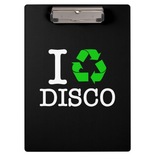 Porte-bloc I Recycle Disco (Devant)