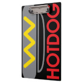 Porte-bloc Icône de hot-dog amusant (Gauche)