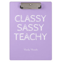 Idée de cadeau personnalisé pour enseignant violet