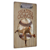 Porte-bloc Idées de cadeaux de coach de baseball à l'aspect a (Swatch)