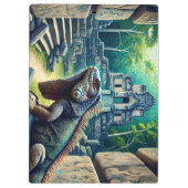 Porte-bloc iguana (Dos)