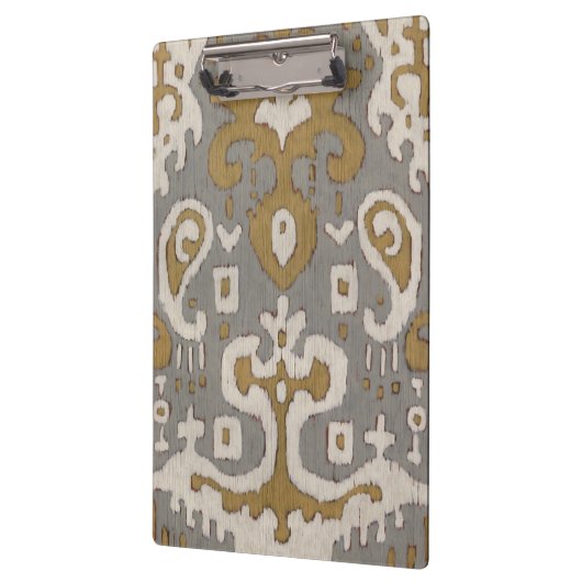 Porte-bloc Ikat ocre I (Gauche)