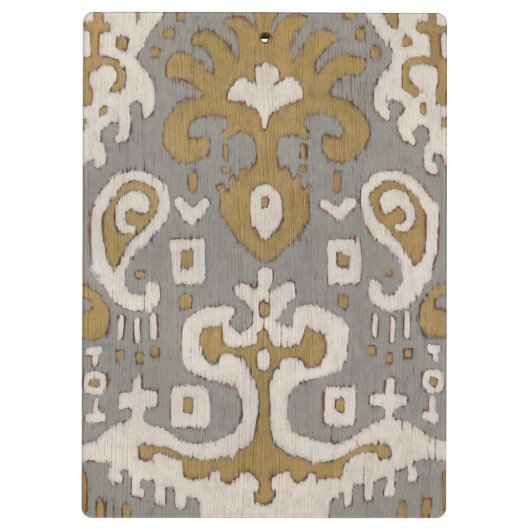 Porte-bloc Ikat ocre I (Dos)