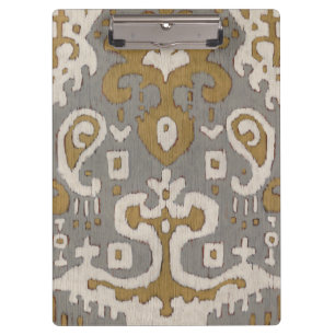 Porte-bloc Ikat ocre I