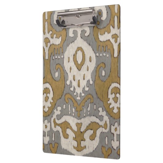 Porte-bloc Ikat ocre II (Gauche)