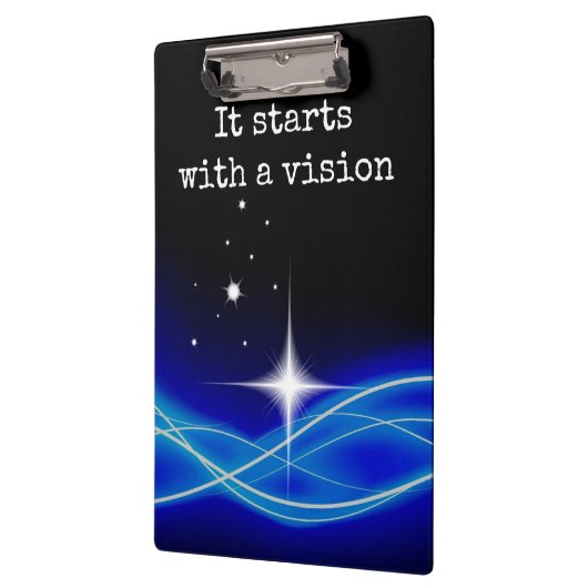 Porte-bloc Il Commence Par Un Porte - bloc Vision (Gauche)