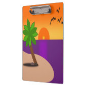 PORTE-BLOC ÎLE TROPICALE (Gauche)