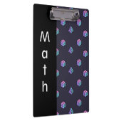 Porte-bloc Illusion de cube géométrique modifiable - Texte (Swatch)
