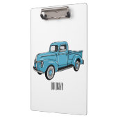 Porte-bloc Illustration classique de la caricature pour camio (Gauche)