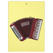Porte-bloc Illustration d'accordion (Dos)