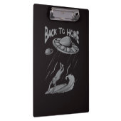 Porte-bloc illustration d'alien ufo surfant avec retour à la  (Swatch)