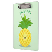 Porte-bloc Illustration d'ananas mignon (Gauche)