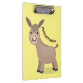 Porte-bloc Illustration d'âne miniature joyeux (Swatch)