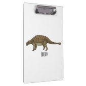 Porte-bloc Illustration d'Ankylosaurus (Swatch)