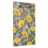 Porte-bloc illustration d'art pavot fleur jaune (Swatch)