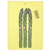 Porte-bloc Illustration d'Asparagus (Dos)