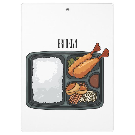 Porte-bloc Illustration de Bento (Dos)