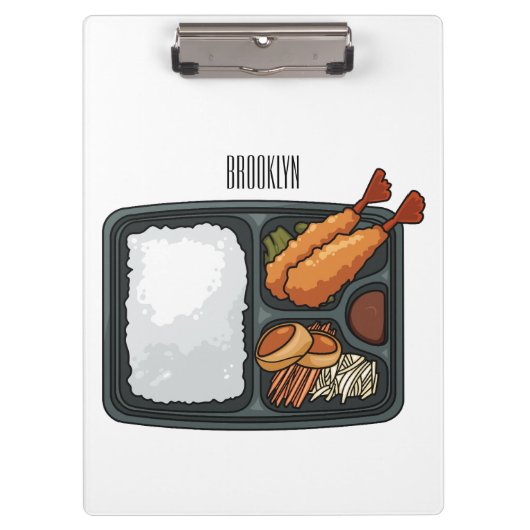 Porte-bloc Illustration de Bento (Devant)