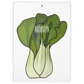 Porte-bloc Illustration de Bok choy (Dos)