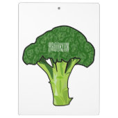 Porte-bloc Illustration de Broccoli (Dos)