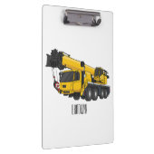 Porte-bloc Illustration de camion de grue (Swatch)