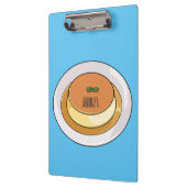 Porte-bloc Illustration de caramel de crème (Gauche)