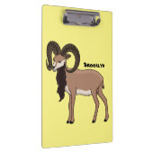 Porte-bloc Illustration de chèvre de Mouflon (Swatch)