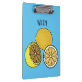 Porte-bloc Illustration de citron (Swatch)