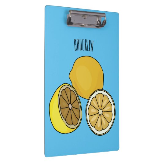 Porte-bloc Illustration de citron (Swatch)