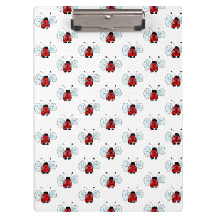 Porte-bloc Illustration de coccinelle mignonne