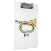 Porte-bloc Illustration de dessin animé Bugle (Swatch)