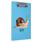 Porte-bloc Illustration de dessin animé d'escargot (Swatch)