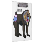 Porte-bloc Illustration de dessin animé Mandrill (Swatch)