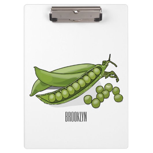 Porte-bloc Illustration de dessin de pois (Devant)