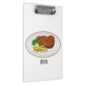 Porte-bloc Illustration de dessin de steak (Swatch)